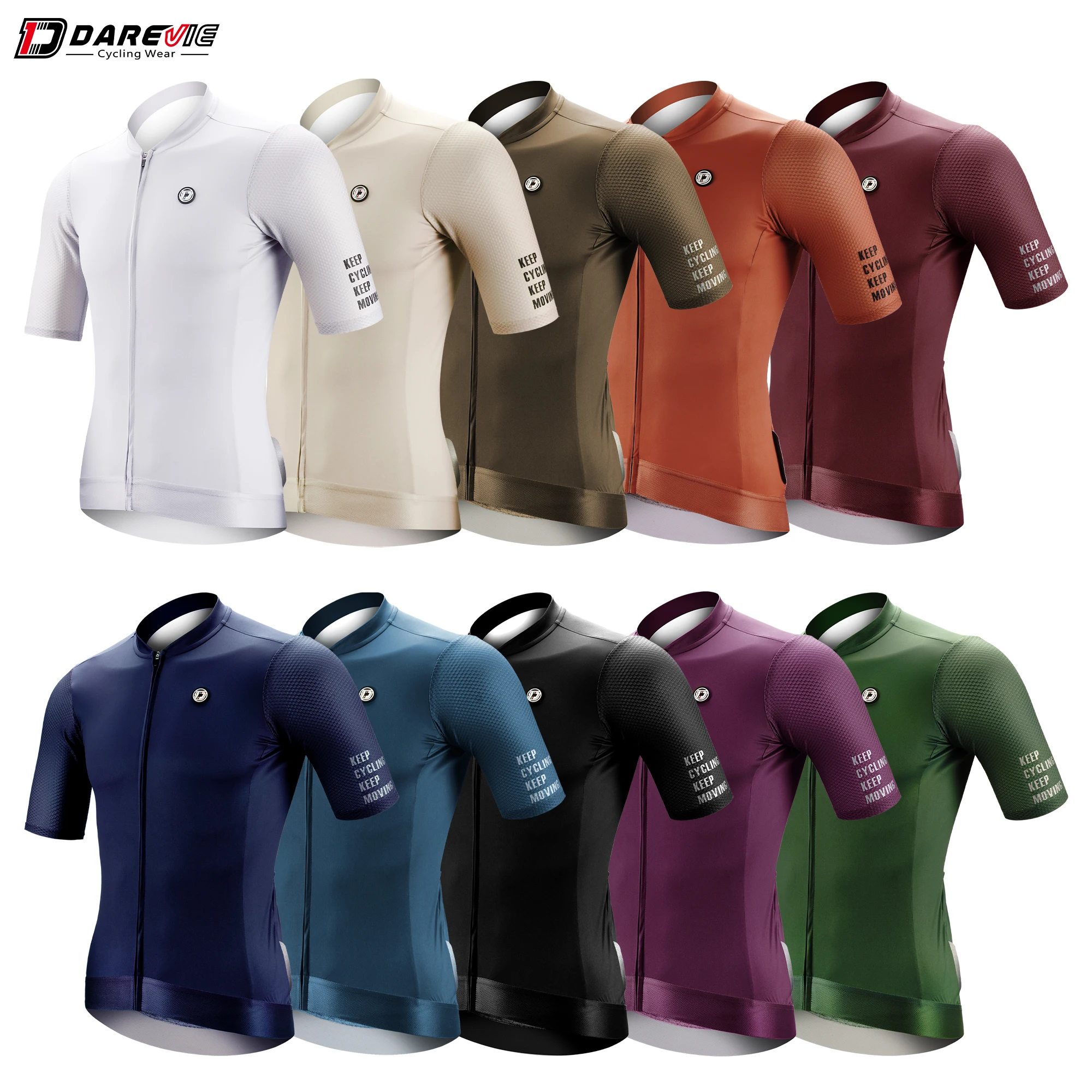 Rapha Clothing|darevie Cycling Jersey - Slim Fit, Spf 50+, Unisex, Lycra & Mesh Fabric